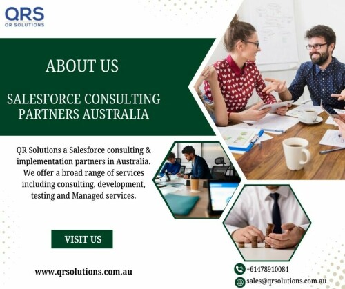 About Us QR Solutions Salesforce Consulting Partners Australia