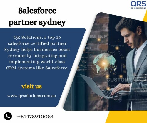 Salesforce partner sydney Salesforce certified partner QR Solutions