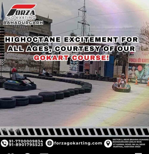 Forza Go Karting, a very exciting and worthy place to visit in Delhi NCR for spending your leisure time. Go-karting refers to a kart race game in a track, which can be either outdoor track or indoor track. Go-karting now only make your day adventurous but it has health benefits too as like boost confidence, increases oxygen flow in body, boost the feel good factor and many more than cannot be neglected. Forza go karting refers visitor safest and provides professional kart racer for learning karting. Either you can come as a tourist or a learner at Forza, Delhi NCR. Fill your life with adventure and body with adrenaline with our Go-karting track.

https://forzagokarting.com/
#Forzagokarting #gokartingIndia #gokartingDelhi #gokartingNoida #fastestrace #formularace #motorsports #Forzamembership #superexcited #thrilling #racer #Forza #bestgokartingIndia #kartingpassion #kartingemotion #kartingtime #professionalkarting #bestvisitingplaceBahadurgarh #gokartingJurrasik
