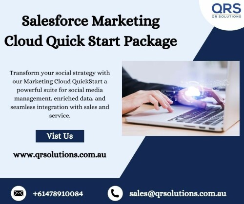 Salesforce Marketing Cloud Quick Start Package QR Solutions