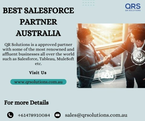 Best Salesforce Partner Australia approved salesforce partners QR Solutions