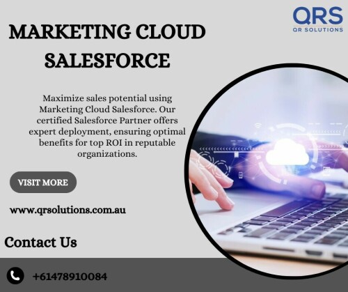 Marketing cloud Salesforce Marketing cloud Einstein QR Solutions