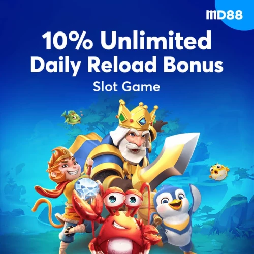 10� Unlimited Daily Reload Bonus Slot Game 800x800 (EN) (1)