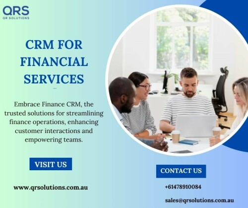 CRM FOR FINANCIAL SERVICES AUSTRALIA