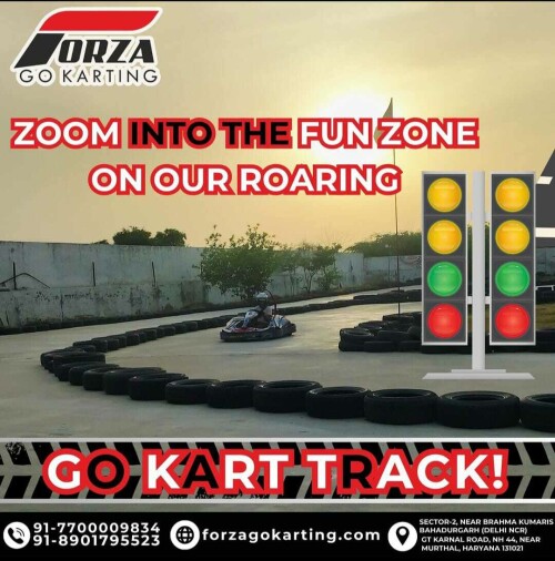 Kart racing or karting is a road racing variant of motorsport with open-wheel, four-wheeled vehicles known as go-karts or shifter karts. They are usually raced on scaled-down circuits, although some professional kart races are also held on full-size motorsport circuits. Forza go karting is a kart racing track in Delhi NCR full of adventure and safety as well. Is is first of its kind of motorsport in northern India with a lot of fun and thrill. The location of this track is very easy to find in Delhi NCR. Though you are an expert or a beginner, you are free to enjoy and compete with any body else as professional trainer are available for safety and security. Let you and your family feel the incredible experience of go-karting in affordable price and nearest location, Bahadurgarh Delhi NCR.

For more queries or booking plz visit us : https://forzagokarting.com/

#Forzagokarting #gokartingINoida #bestgokartingIndia #bestvisitingplaceBahadurgarh #gokartingIndia #weekendmood #chillandfun #chillmoodbahadurgarh #friendstime #Forzamembership #racetovictory #raceforfun