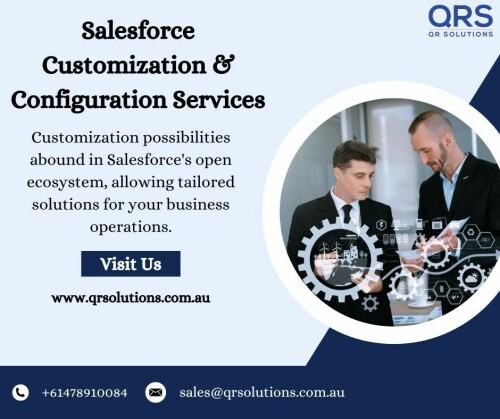 Salesforce Customization & Configuration Services QR Solutions