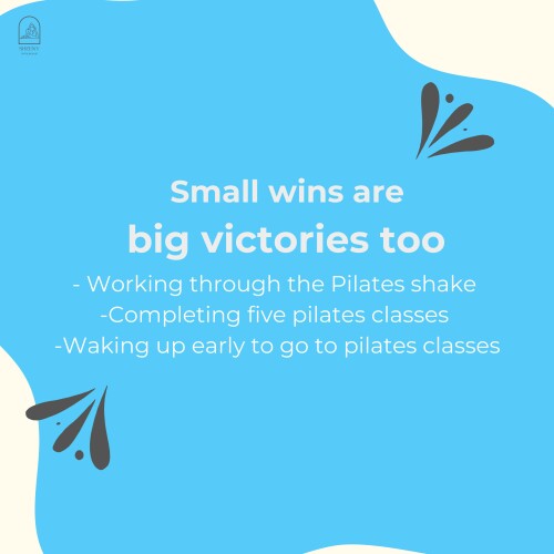 Every Victory Counts! 🌟 Celebrate the Small Wins on Your Pilates Journey. From conquering the Pilates shake to committing to five classes, and even rising with the sun for that early session – each achievement is a step closer to your goals. Embrace the journey, no matter how small the triumph.

Ready to celebrate your Pilates wins with us? Join our supportive community and share your achievements! 🎉 Click the link in bio to start your journey to a stronger, healthier you.
 
#SmallWinsBigVictories #PilatesProgress #CelebrateEveryStep  #pilatesinstructor #health #wellness #HalcyonFitness #Halcyon #Makati #GilPuyat