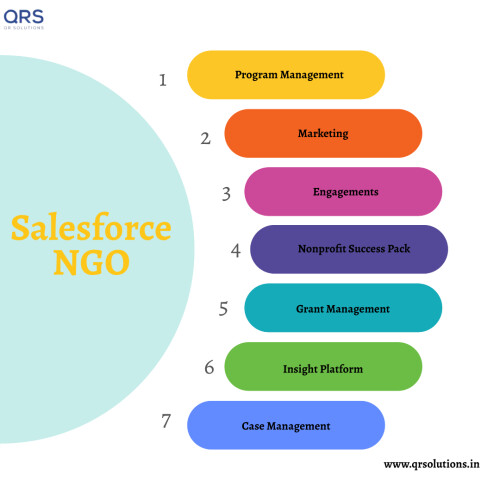 Salesforce NGO Infographics