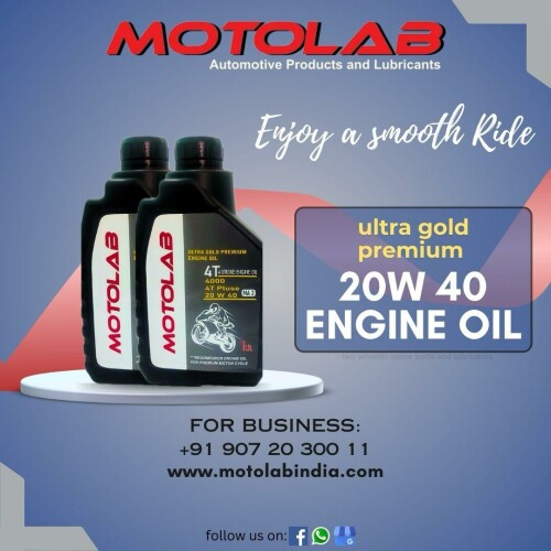 two wheeler spare parts and lubricants