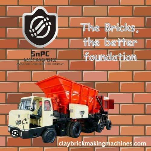 Red Brick Making Machine: There Are Many Players In The Brick Making Machines Around The Globe But SnPC Machines India Is The Only Team/Group Of Kiln Owners Whose Focus Is Not Only In The Selling Of Brick Making Machines But To Introduce The New Age Technology For The Brick Production Process And The Mobile Brick Making Machine Model Bmm400, Bmm404 Is The Latest Example Of That YouTube Link Given, Whereas Other Machines Are Even Stationary Or Fixed That Can Produce Up To 6000-8000 Bricks Even In 01 Hour Or A Day Here Bmm404 Can Produce Up To 25000. Bricks In Just 01 Hour. It Is An Achievement Itself Of Team SnPC That A Single Mobile Brick Making Machine Can Produce Up To 25000 Bricks In Just 01 Hour With The Help Of Only 02 Manpowers Or Technicians And Available For Both Indian And Overseas Customers.

https://claybrickmakingmachines.com/

#snpcmachine #snpcclaybrickmakingmachine #redclaybricks #topqualitybricks #brickpress #offroadbrickmakingmachine #machineforbrickmaking #brickmachineIndia #SnpcIndia #fastestbrickmakingmachine #brickmakingtruck #claybricks #mobilebrickmakingmachine #fullyautomaticclaybrickmakingmachine