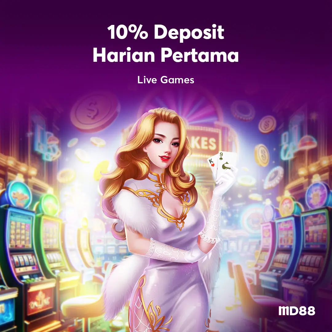 DEPOSIT HARIAN PERTAMA 10%##Ambil bonus harianmu dan mainkan di kasino online farvoritmu.