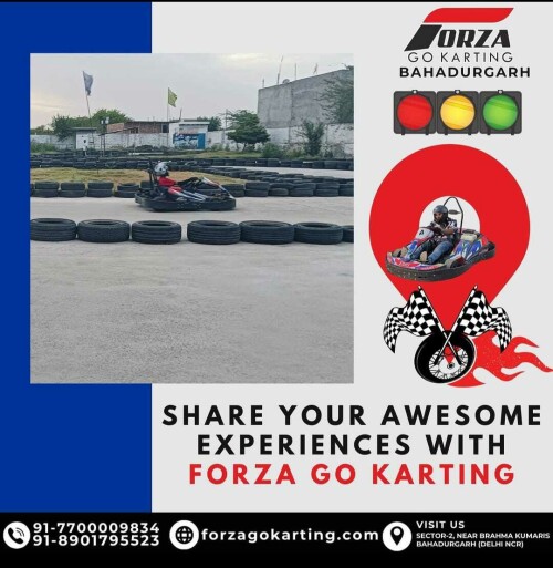 Forza Go Karting, a very exciting and worthy place to visit in Delhi NCR for spending your leisure time. Go-karting refers to a kart race game in a track, which can be either outdoor track or indoor track. Go-karting now only make your day adventurous but it has health benefits too as like boost confidence, increases oxygen flow in body, boost the feel good factor and many more than cannot be neglected. Forza go karting refers visitor safest and provides professional kart racer for learning karting. Either you can come as a tourist or a learner at Forza, Delhi NCR. Fill your life with adventure and body with adrenaline with our Go-karting track.

https://forzagokarting.com/
#Forzagokarting #kartinggame #kartingrace #kartingtime #Forzamembership #teamForza #ForzaIndia #gokartingDelhi #gokartingNoida #gokartingBahadurgarh #gokartingIndia #indoorkarting #outdoorkarting #Forza #professionalkarting #chillfunmood #chillmoodBahadurgarh #bestvisitingplaceBahadurgarh