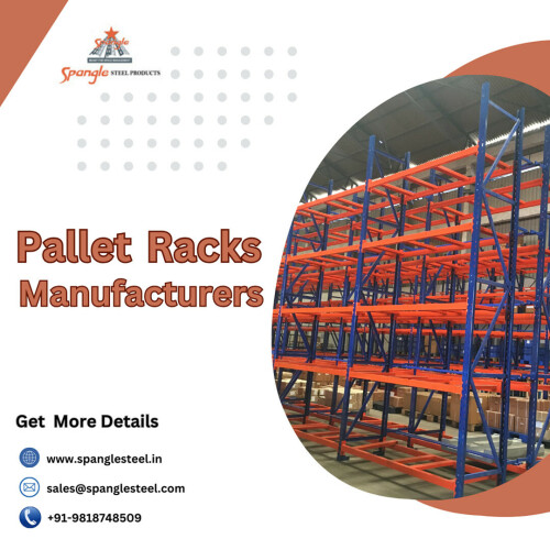 Spangle Steel Products, founded in 1998, leads as the premier pallet racks manufacturers. We specialize in robust solutions tailored to diverse industrial needs. Visit Us: https://www.spanglesteel.in/pallet-racks.html