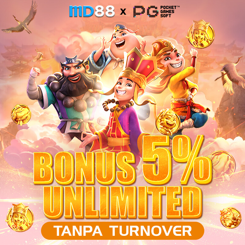 MD88 X PG SOFT RAIH BONUS DEPOSITMU TANPA TURNOVER##Kesempatan Menangmu Lebih Besar Dengan Bonus Spesial Ini