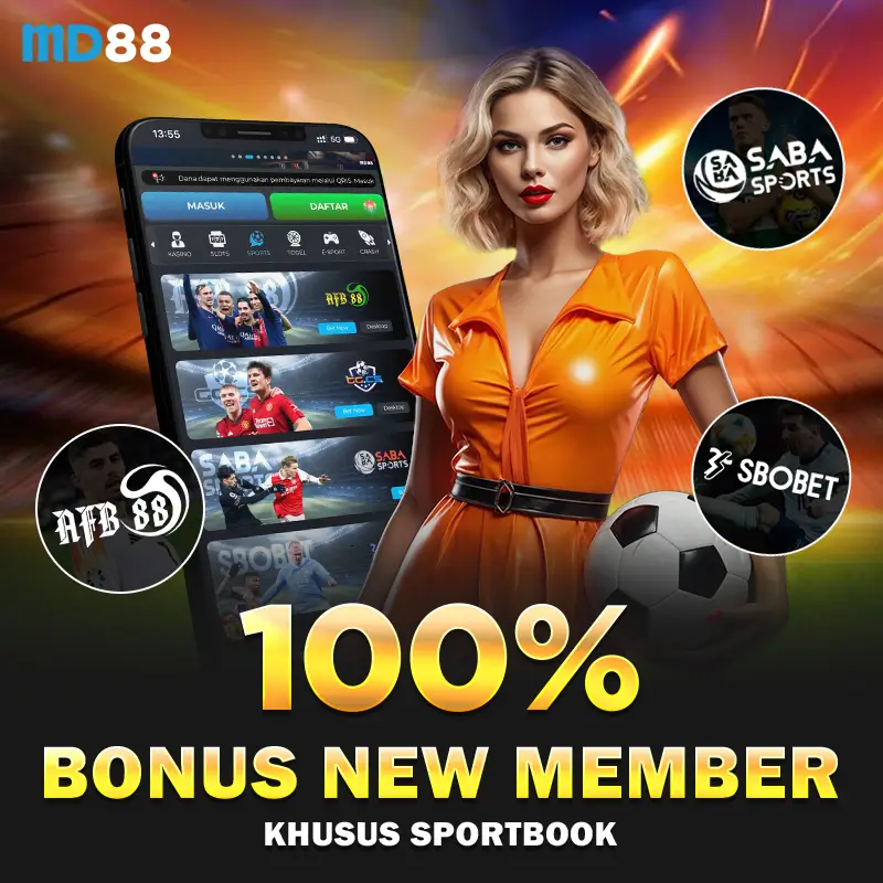 SPORTS 100% WELCOME BONUS##Selamat Datang dan dukunglah tim kesayanganmu bersama MD88.