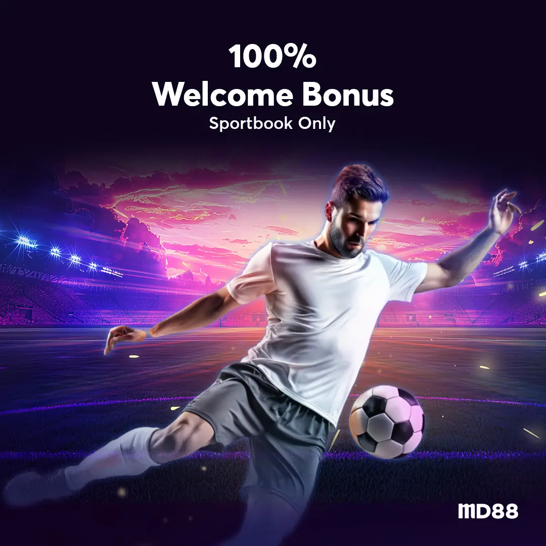 SPORTS 100% WELCOME BONUS##Selamat Datang dan dukunglah tim kesayanganmu bersama MD88.